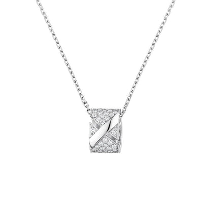 [Kincade Jewelrys]LIENS EVIDENCE DIAMOND PAVED NECKLACE