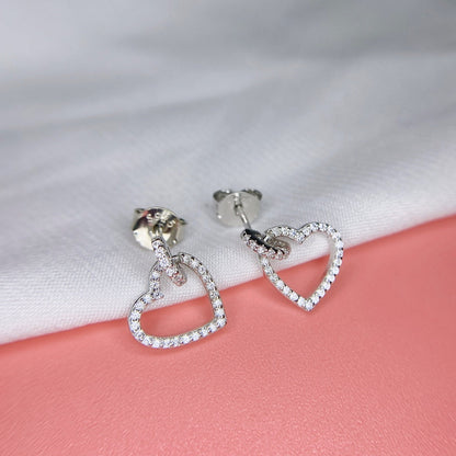 [Kincade Jewelrys]Dainty Heart Shape Earrings