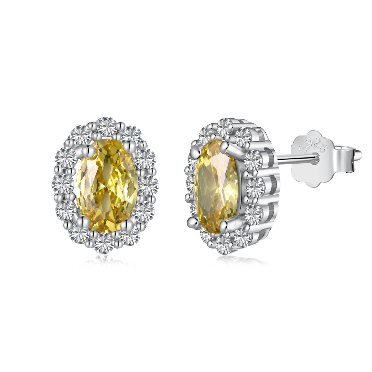 [Kincade Jewelrys]Delicate Unique Oval Cut Daily Earrings