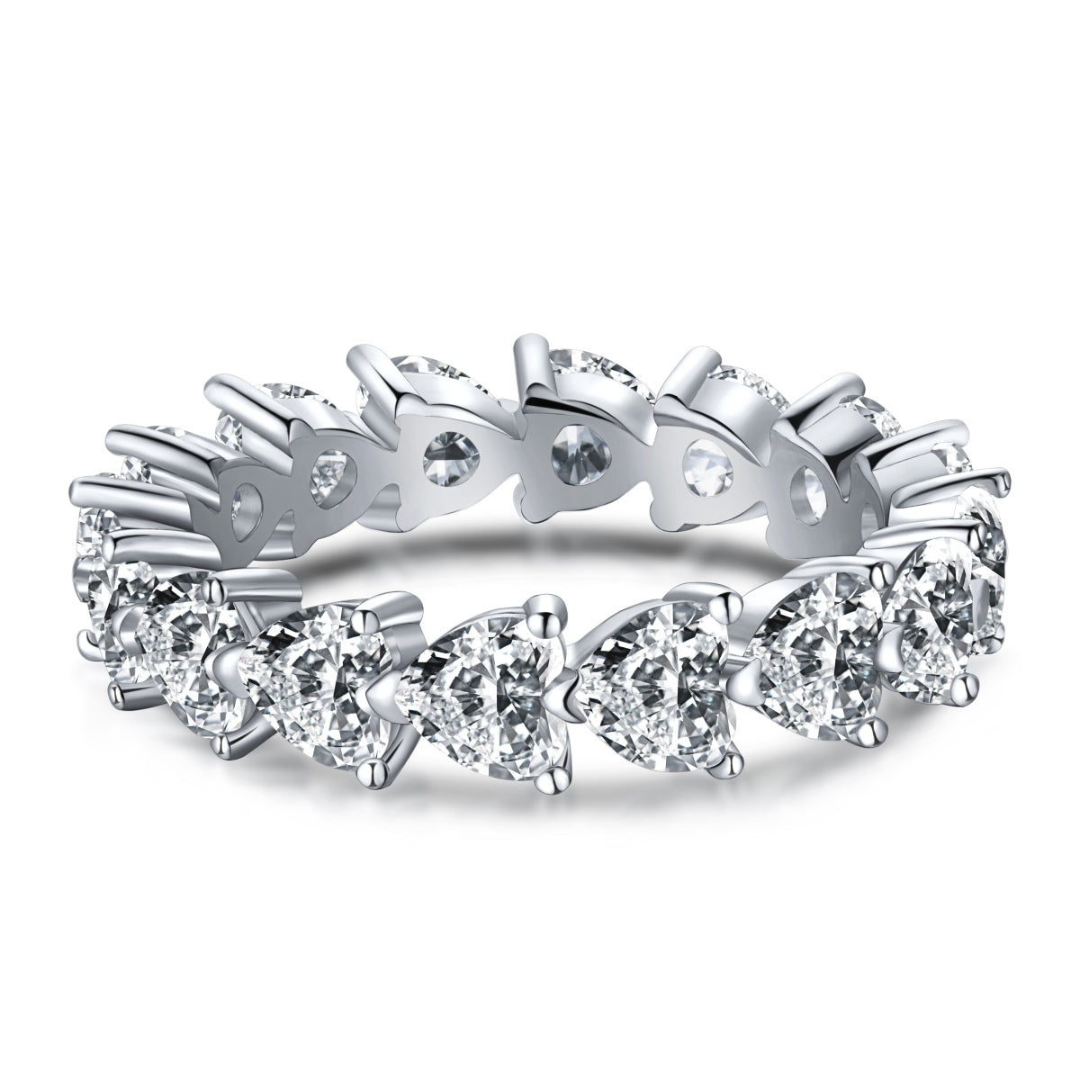 [Kincade Jewelrys]0.25 Carat Radiant Romance Heart Cut Lover Ring