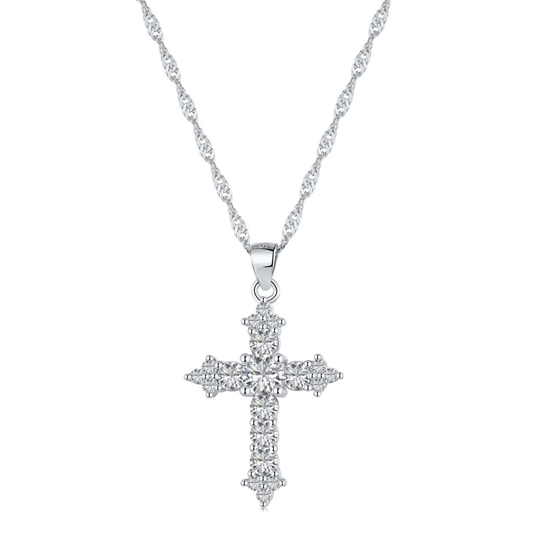 [Kincade Jewelrys]Delicate Cross Shape Necklace
