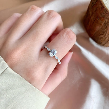 [Kincade Jewelrys]0.75 Carat Luxurious Vibrant Elongated Cushion Cut Daily Ring