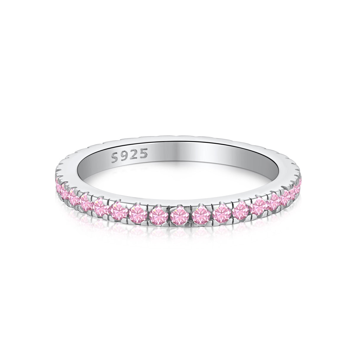 [Kincade Jewelrys]Delicate Sparkling Round Cut Daily Ring