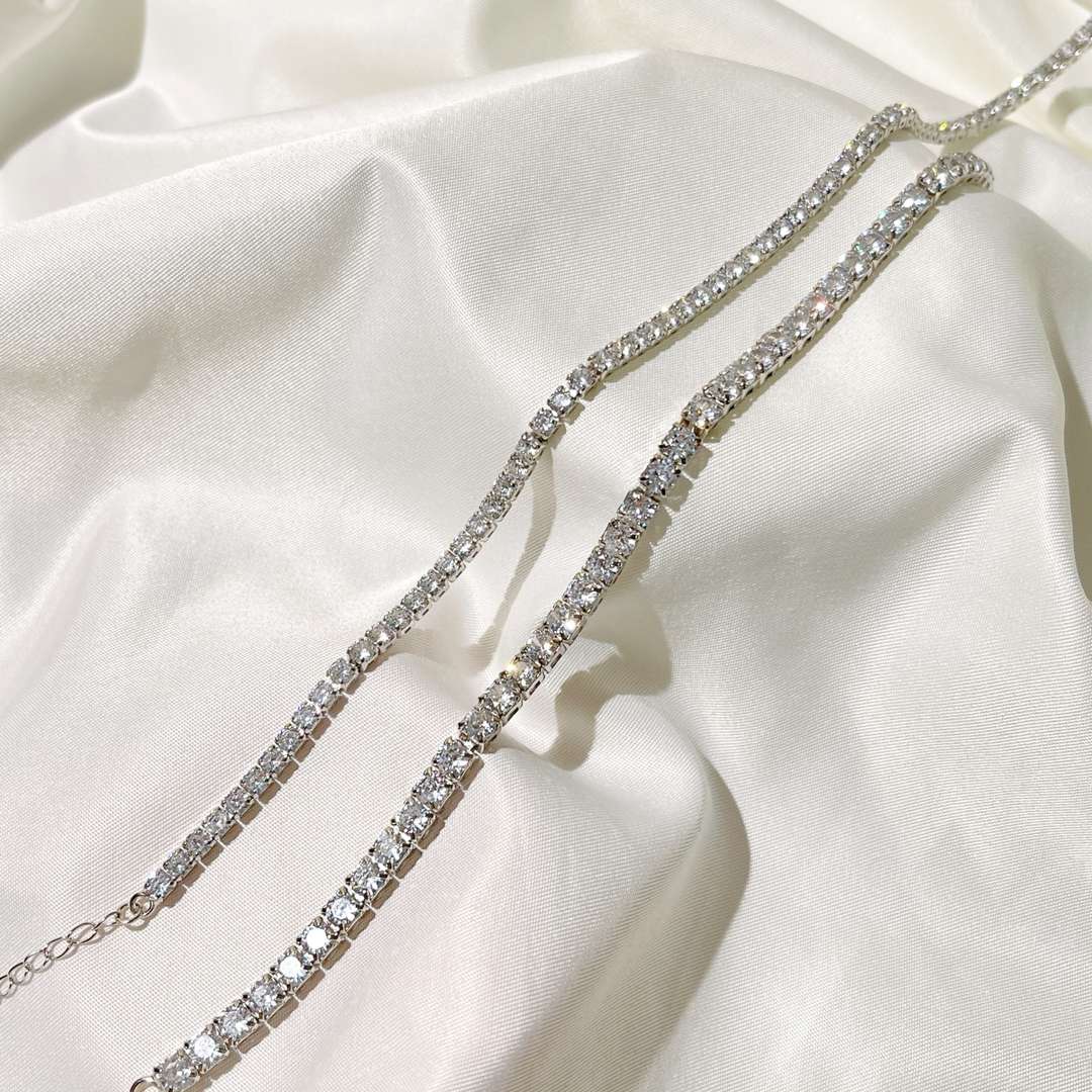 [Kincade Jewelrys]Elegant Tennis Chain Necklace