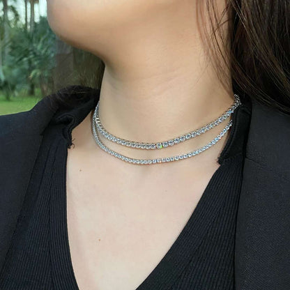 [Kincade Jewelrys]Elegant Tennis Chain Necklace