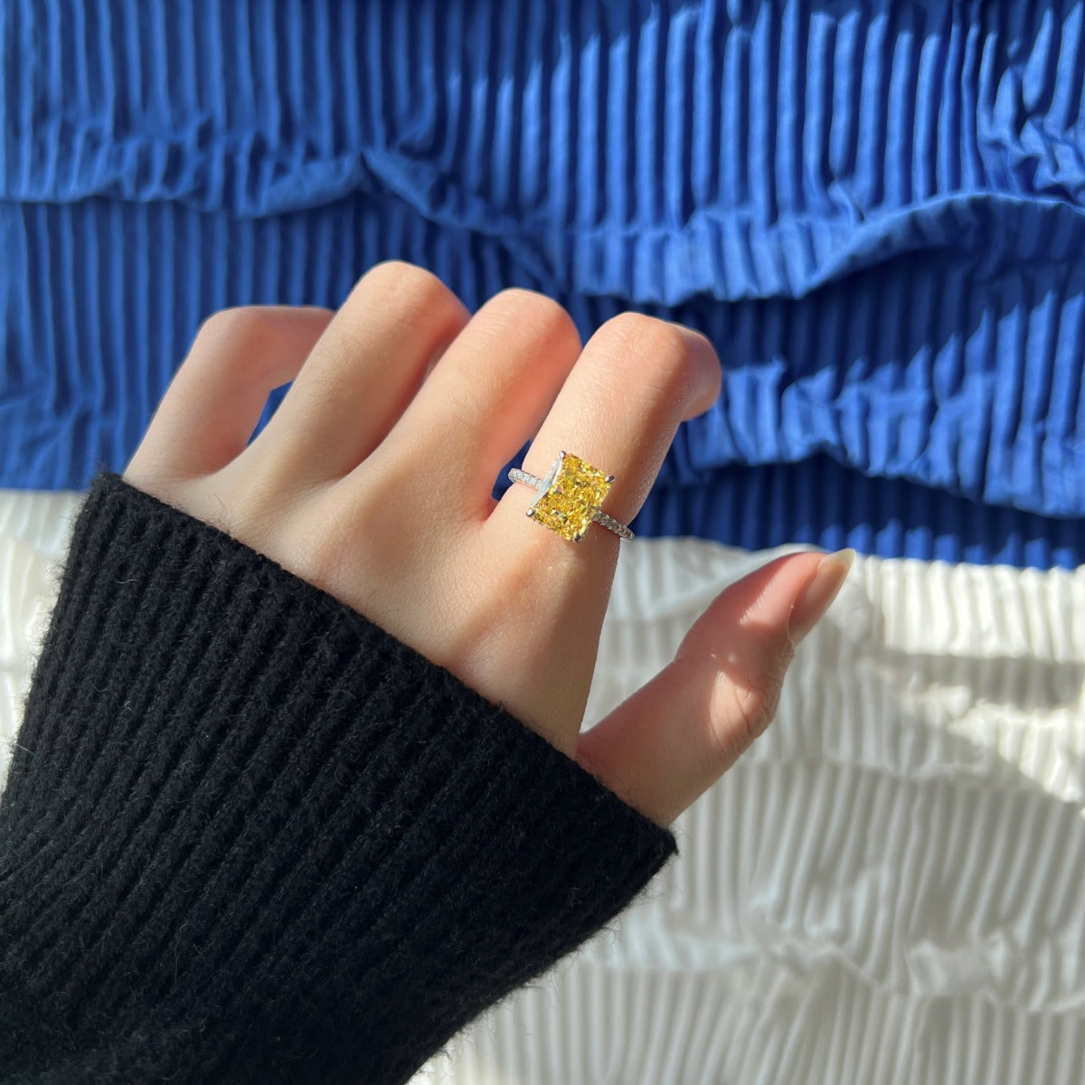 [Kincade Jewelrys]4.0 Carat Luxurious Engagement Ring