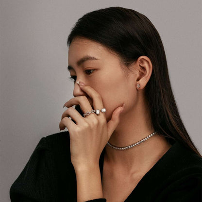 [Kincade Jewelrys]Elegant Tennis Chain Necklace