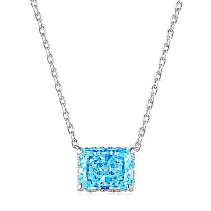 [Kincade Jewelrys]Luxurious Square Shape Colorful Necalack