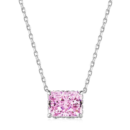 [Kincade Jewelrys]Luxurious Square Shape Colorful Necalack
