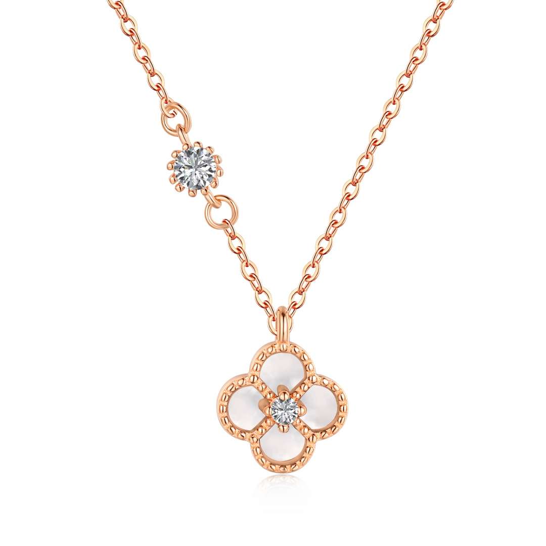 [Kincade Jewelrys]Delicate Flower Shape Necklace