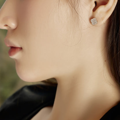 [Kincade Jewelrys]Four-Leaf Clover Flower Shaped Earrings