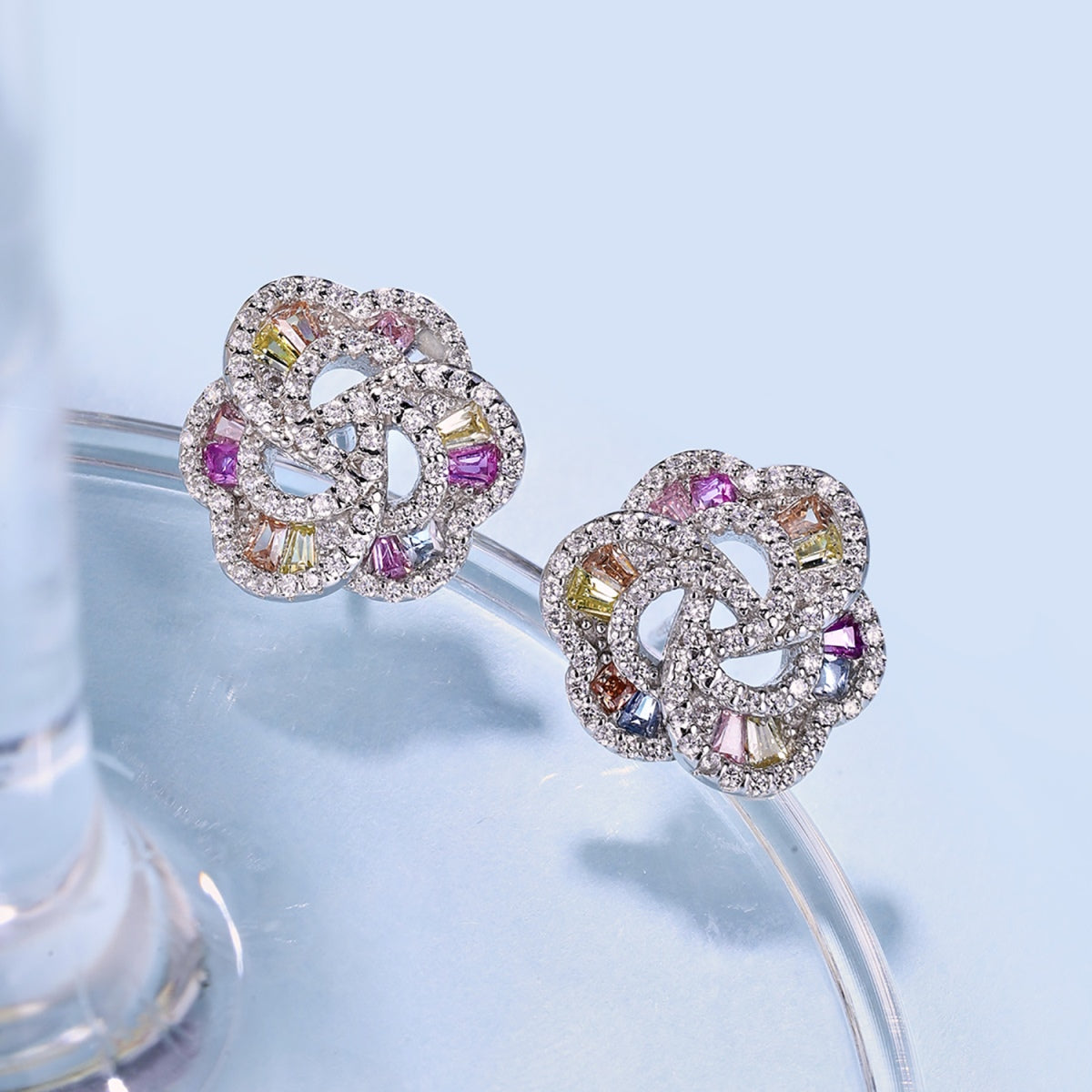 [Kincade Jewelrys]Exquisite Flower Shape Daily Earrings