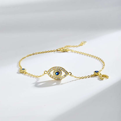 [Kincade Jewelrys]Dainty Eye Shape Necklace