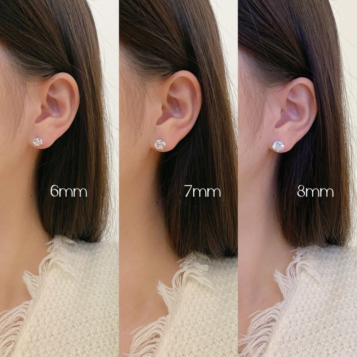 [Kincade Jewelrys]Dainty Round Shape Earrings