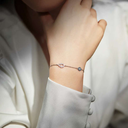 [Kincade Jewelrys]Gost Shape & Round Shape Necklace