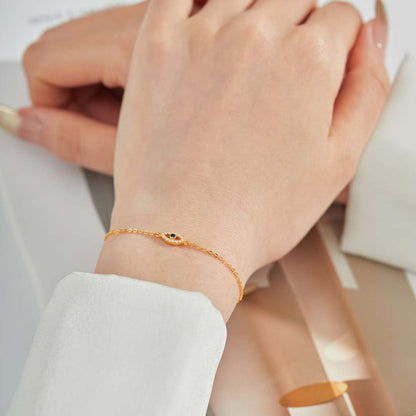 [Kincade Jewelrys]Evil Eye Shape Necklace