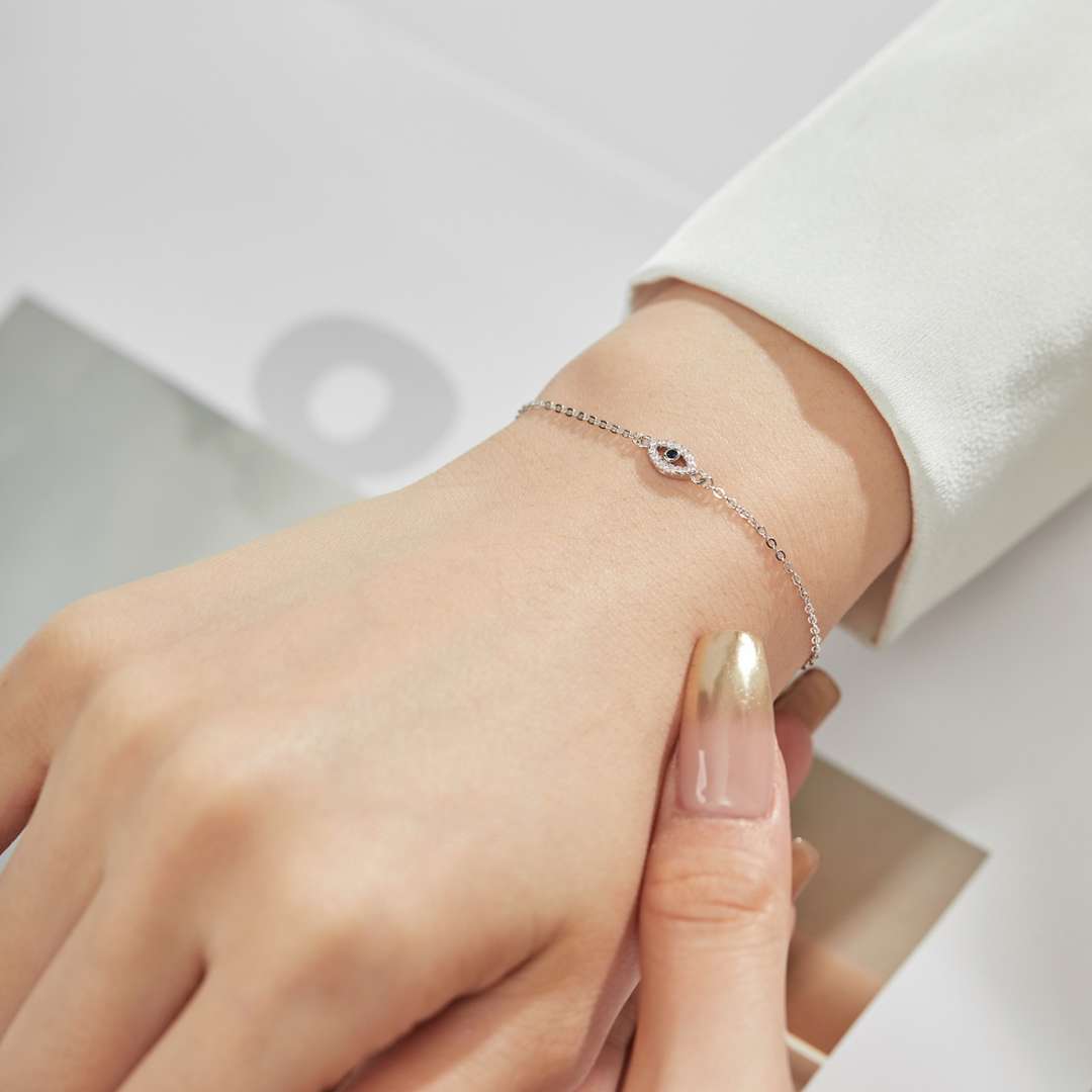 [Kincade Jewelrys]Evil Eye Shape Necklace