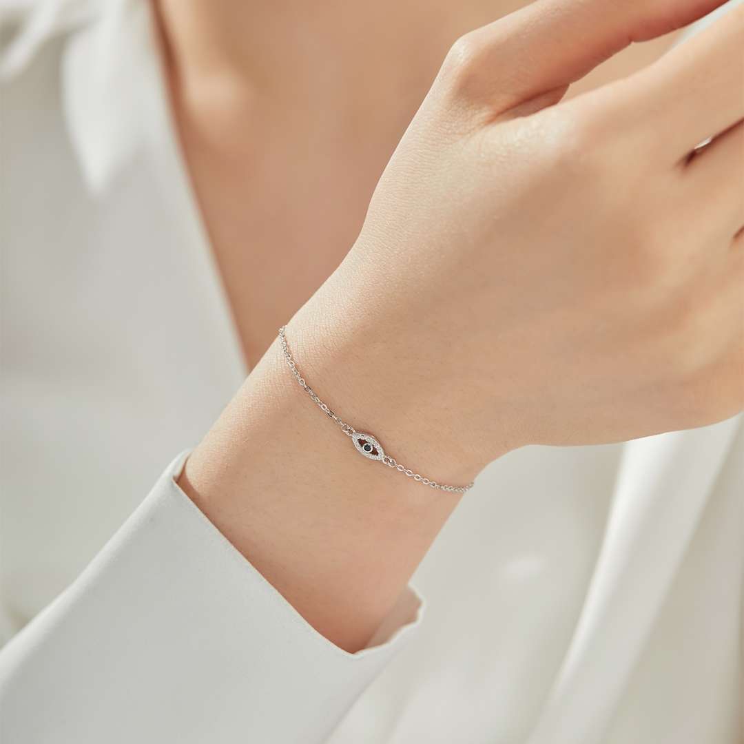 [Kincade Jewelrys]Evil Eye Shape Necklace