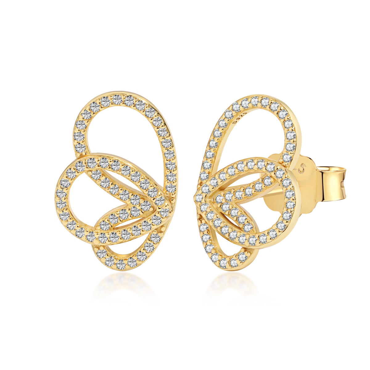 [Kincade Jewelrys]Exquisite Butterfly Shape Earrings