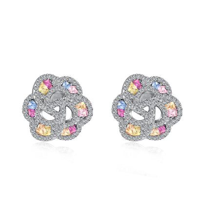 [Kincade Jewelrys]Exquisite Flower Shape Daily Earrings