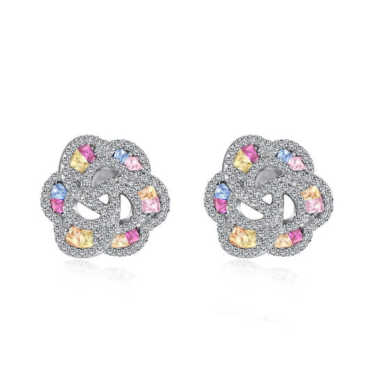 [Kincade Jewelrys]Exquisite Flower Shape Daily Earrings