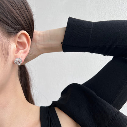 [Kincade Jewelrys]Exquisite Flower Shape Daily Earrings