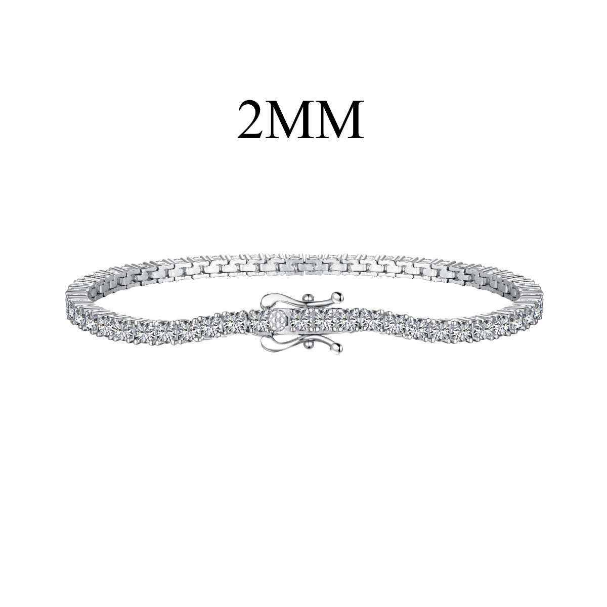 [Kincade Jewelrys]Dazzling Exquisite Round Cut Daily Bracelet
