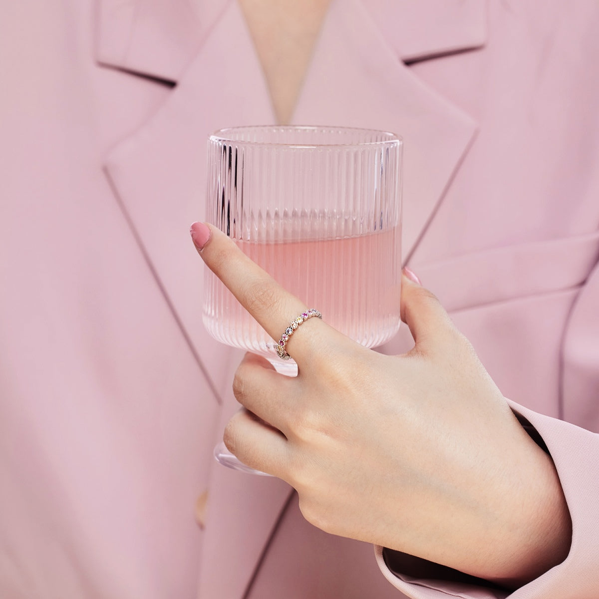 [Kincade Jewelrys]Exquisite Colorful Round Cut Party Ring