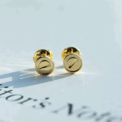 [Kincade Jewelrys]LOVE EARRINGS GOLD 10MM