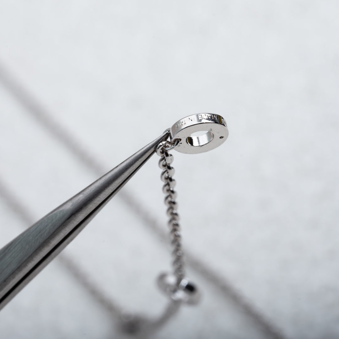 [Kincade Jewelrys]PARENTESI NECKLACE SILVER