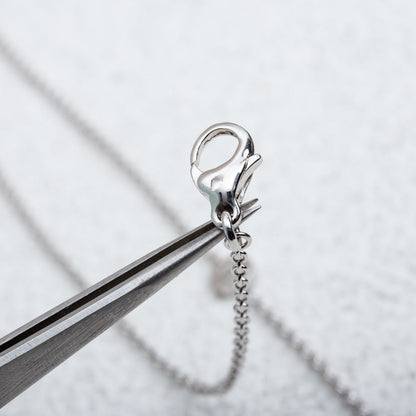 [Kincade Jewelrys]PARENTESI NECKLACE SILVER