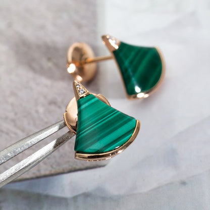 [Kincade Jewelrys]DIVAS DREAM EARRINGS PINK GOLD