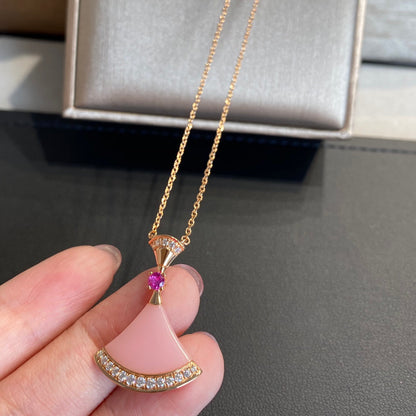 [Kincade Jewelrys]DREAM NECKLACE PINK OPAL