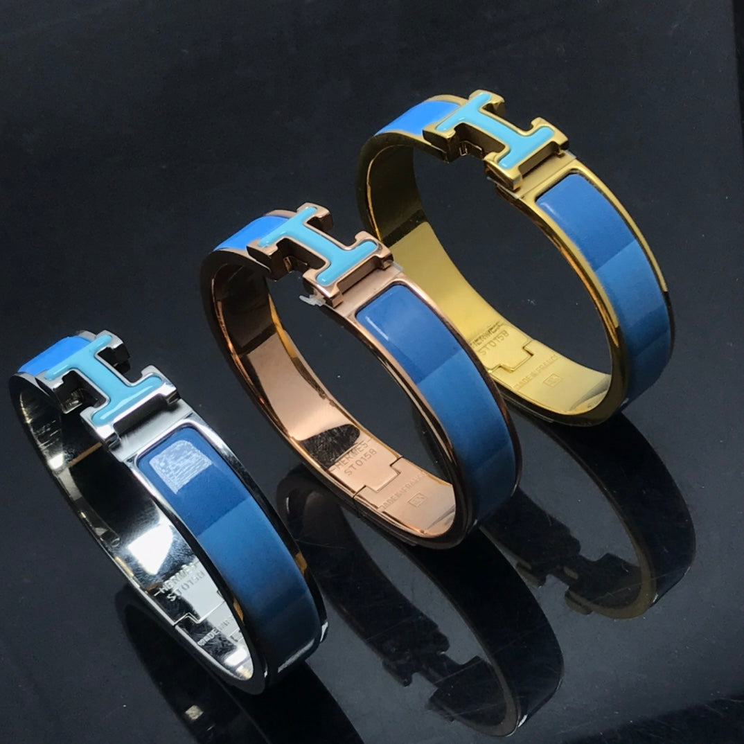 [Kincade Jewelrys]H BRACELET BLUE RAINBOW CERAMIC