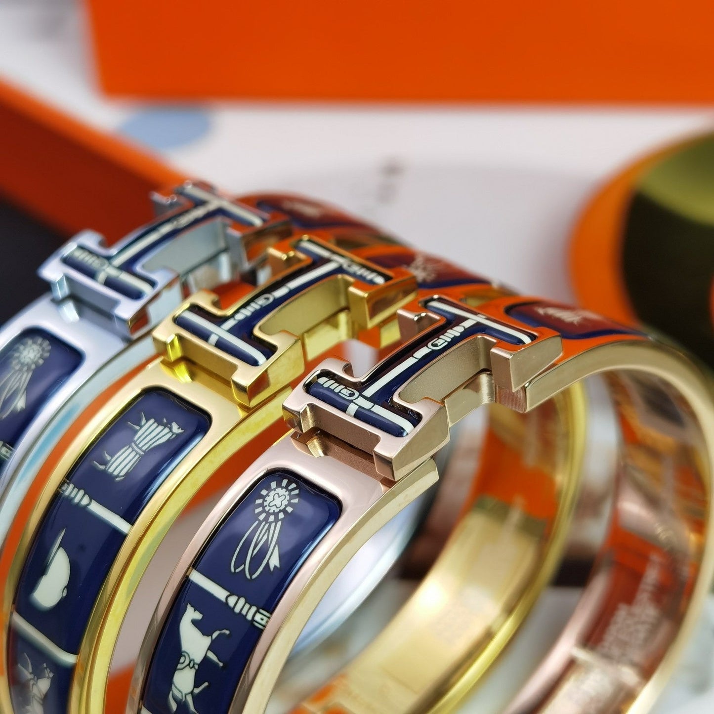 [Kincade Jewelrys]H COUVERTURES DARK BLUE BRACELET