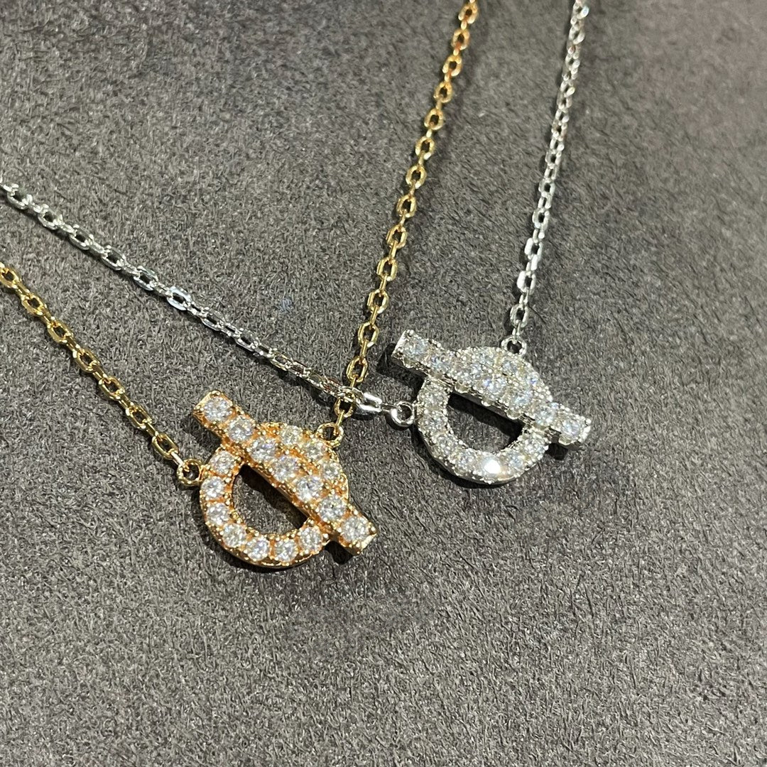 [Kincade Jewelrys]ECHAPEE NECKLACE DIAMOND