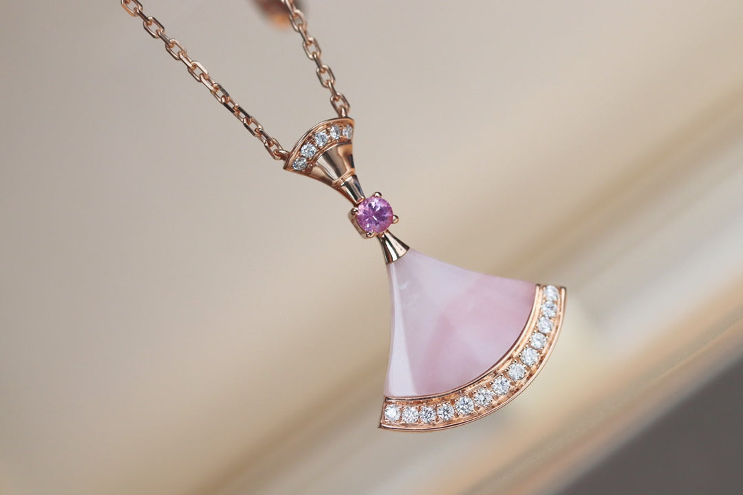 [Kincade Jewelrys]DREAM NECKLACE PINK MOP DIAMOND