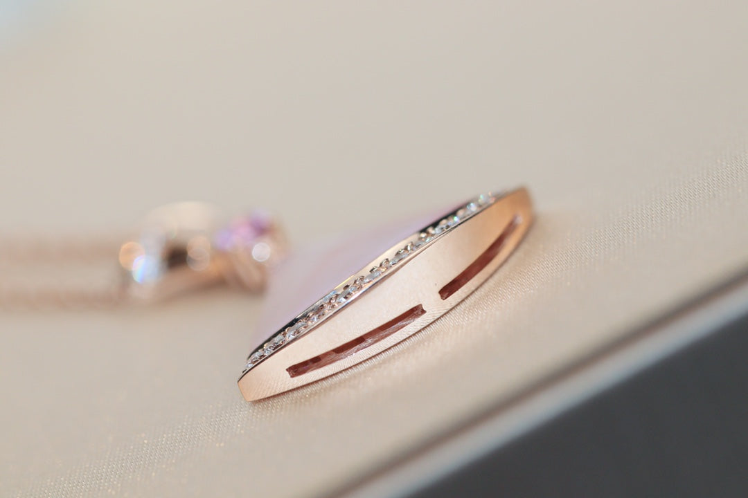 [Kincade Jewelrys]DREAM NECKLACE PINK MOP DIAMOND