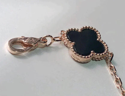 [Kincade Jewelrys]CLOVER 5 MOTIFS MULTICOLOR  BRACELET