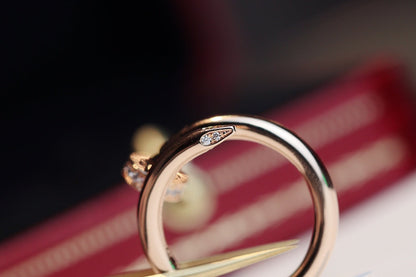 [Kincade Jewelrys]JUSTE RING 2.65MM PINK GOLD DIAMOND