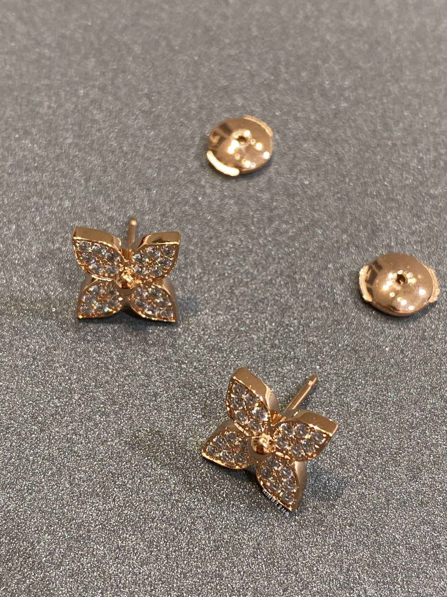 [Kincade Jewelrys]STAR DIAMOND EARRINGS