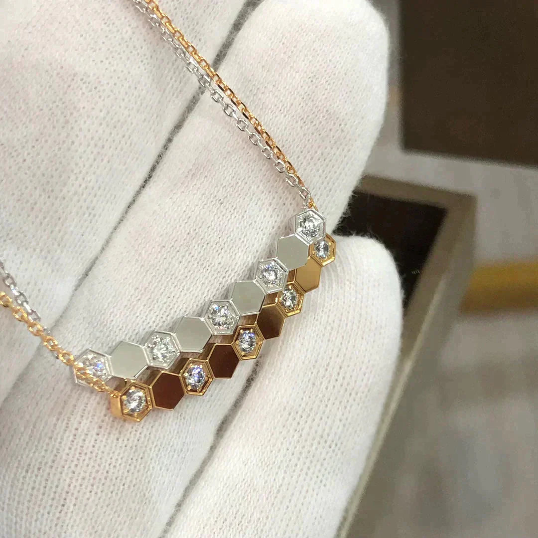 [Kincade Jewelrys]BEE LOVE NECKLACE DIAMOND