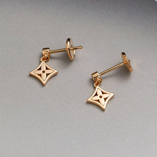 [Kincade Jewelrys]STAR EARRINGS GOLD
