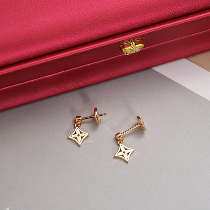 [Kincade Jewelrys]STAR EARRINGS GOLD