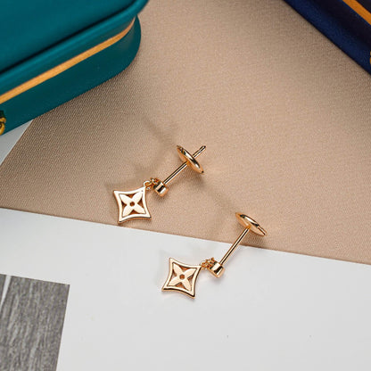 [Kincade Jewelrys]STAR EARRINGS GOLD