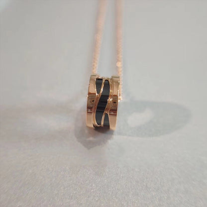 [Kincade Jewelrys]ZERO 1 NECKLACE PINK GOLD