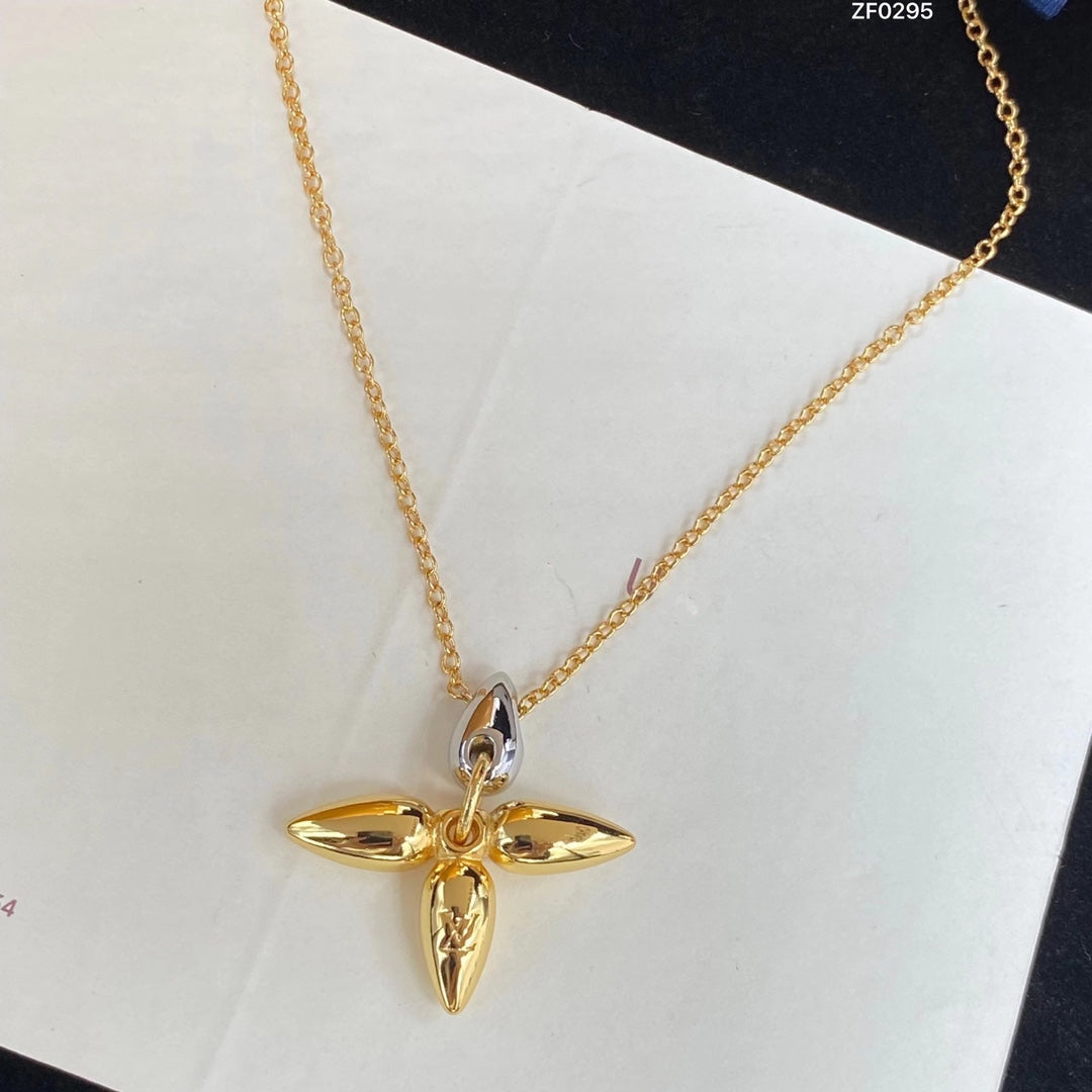 [Kincade Jewelrys]LOUISETTE PEDANT GOLD NECKLACE