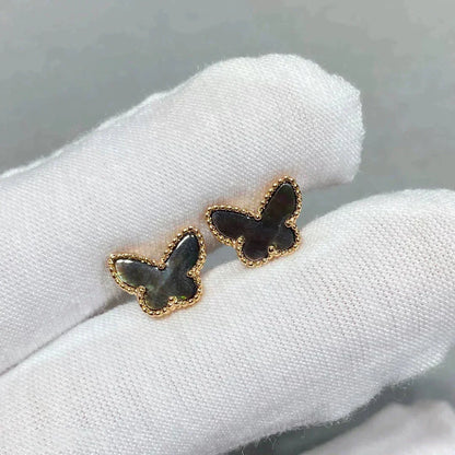 [Kincade Jewelrys]BUTTERFLY DARK MOP  EARRINGS