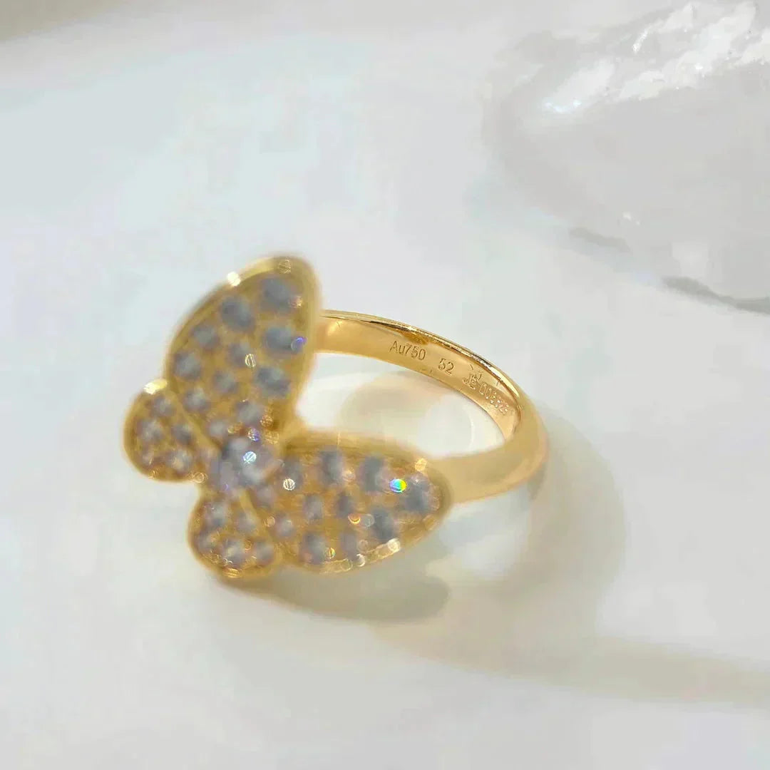 [Kincade Jewelrys]BUTTERFLY DIAMOND RING