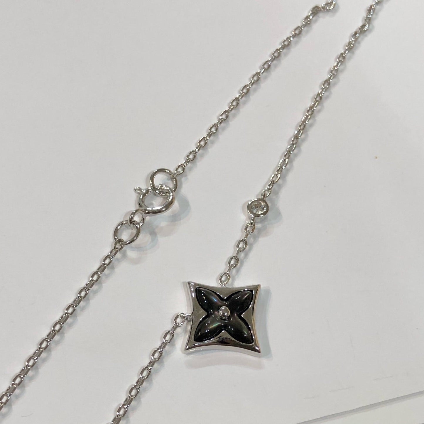 [Kincade Jewelrys]STAR BLACK MOP NECKLACE